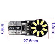 2 LEDS W5W , T10 350LM