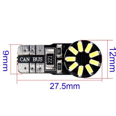 2 LEDS W5W , T10 350LM