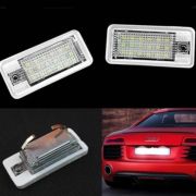 2 PLAFONES LED MATRICULA PARA AUDI
