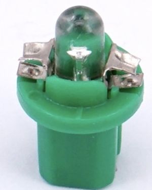 1 BOMBILLA T5 B8.5D VERDE