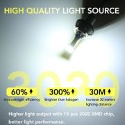 2 LEDS W5W 15 LED