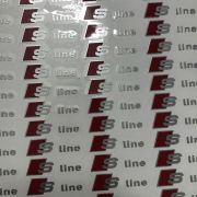 PEGATINA PARA AUDI S LINE